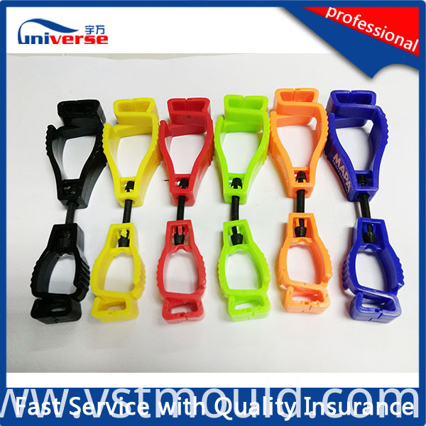 Colorful New POM Material Plastic Work Glove Clips Holder